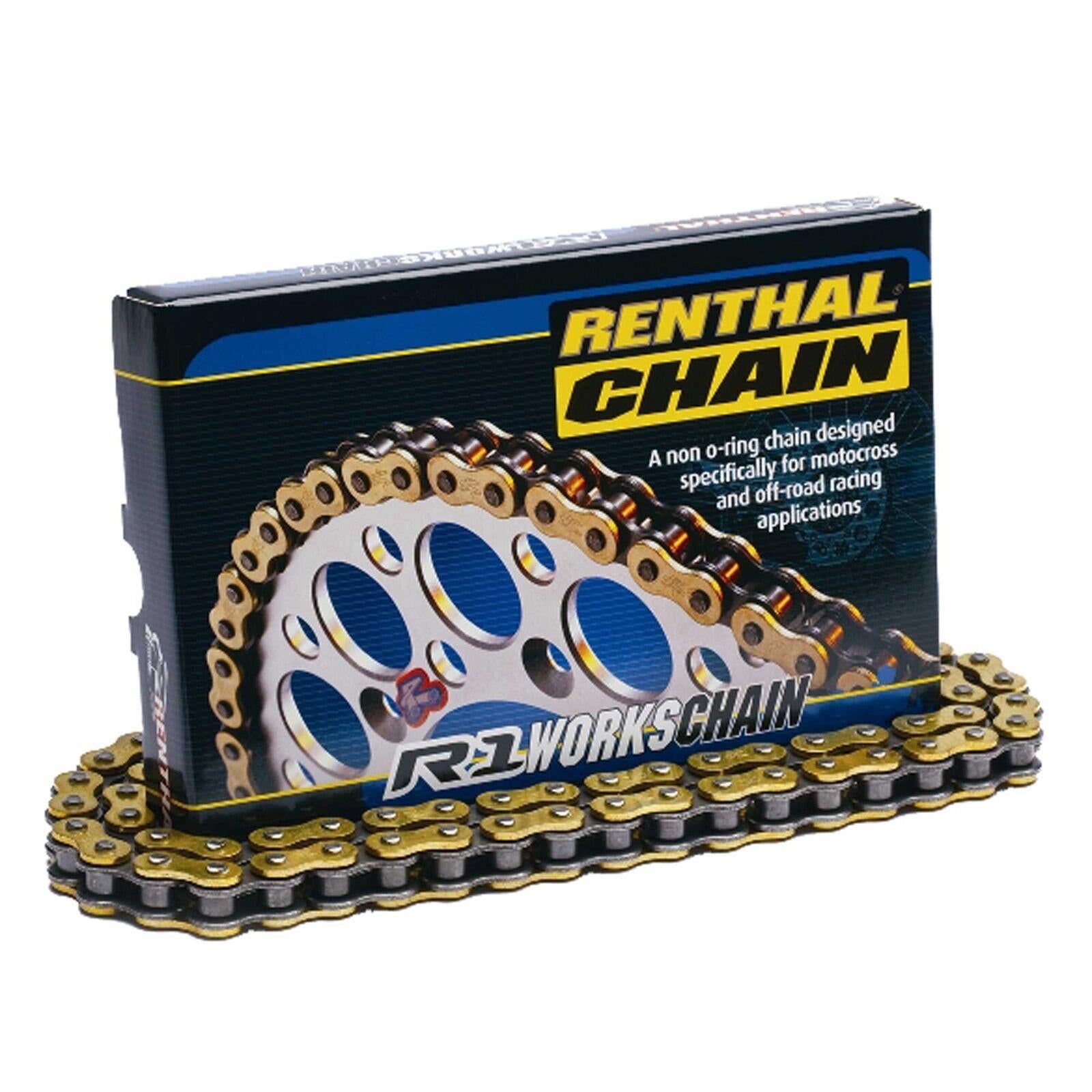 Renthal Works 415 R1 112L Chain MX Motorcycle Motocross Enduro Drive Chain New